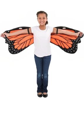 Monarch Butterfly Costume Wings - Orange & Black